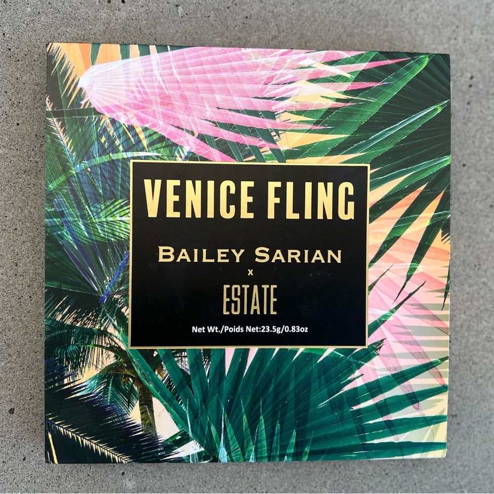 BAILEY SARIAN X ESTATE “Venice Fling” Eyeshadow Palette | BRAND NEW & NEVER USED